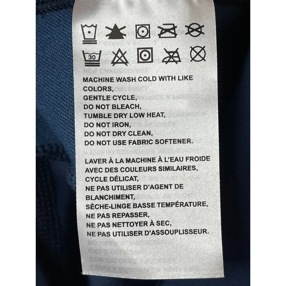 Pearl Izumi For Women Studio Navy Phyllite 3 Quarter Leggings Size XL - Picture 9 of 9